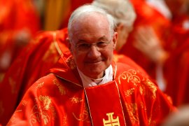 Canadian Cardinal Marc Ouellet has been accused of sexual misconduct during his tenure as archbishop of Quebec City, Canada [File: Andrew Medichini/AP Photo]