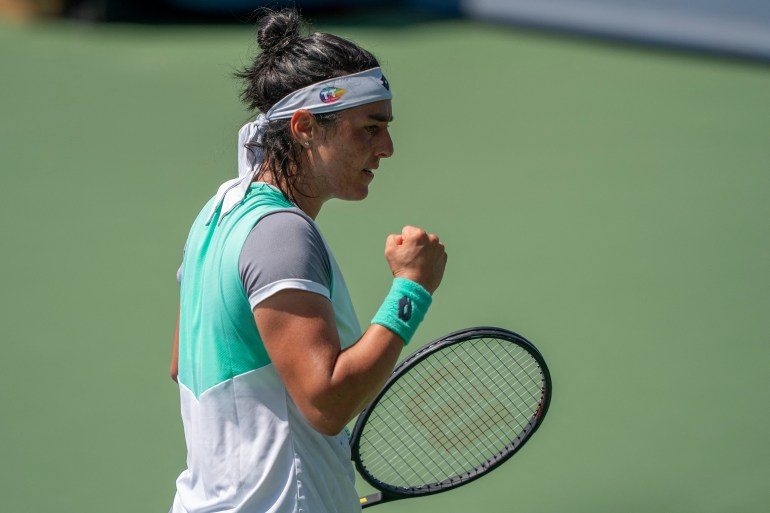 Tunisian tennis star Ons Jabeur, who reached the women's singles final at Wimbledon last month, is among a rising band of Arab women challenging western stereotypes.