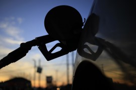 After surging 11.2 percent in June, petrol prices dropped 7.7 percent in July [File: Bloomberg]