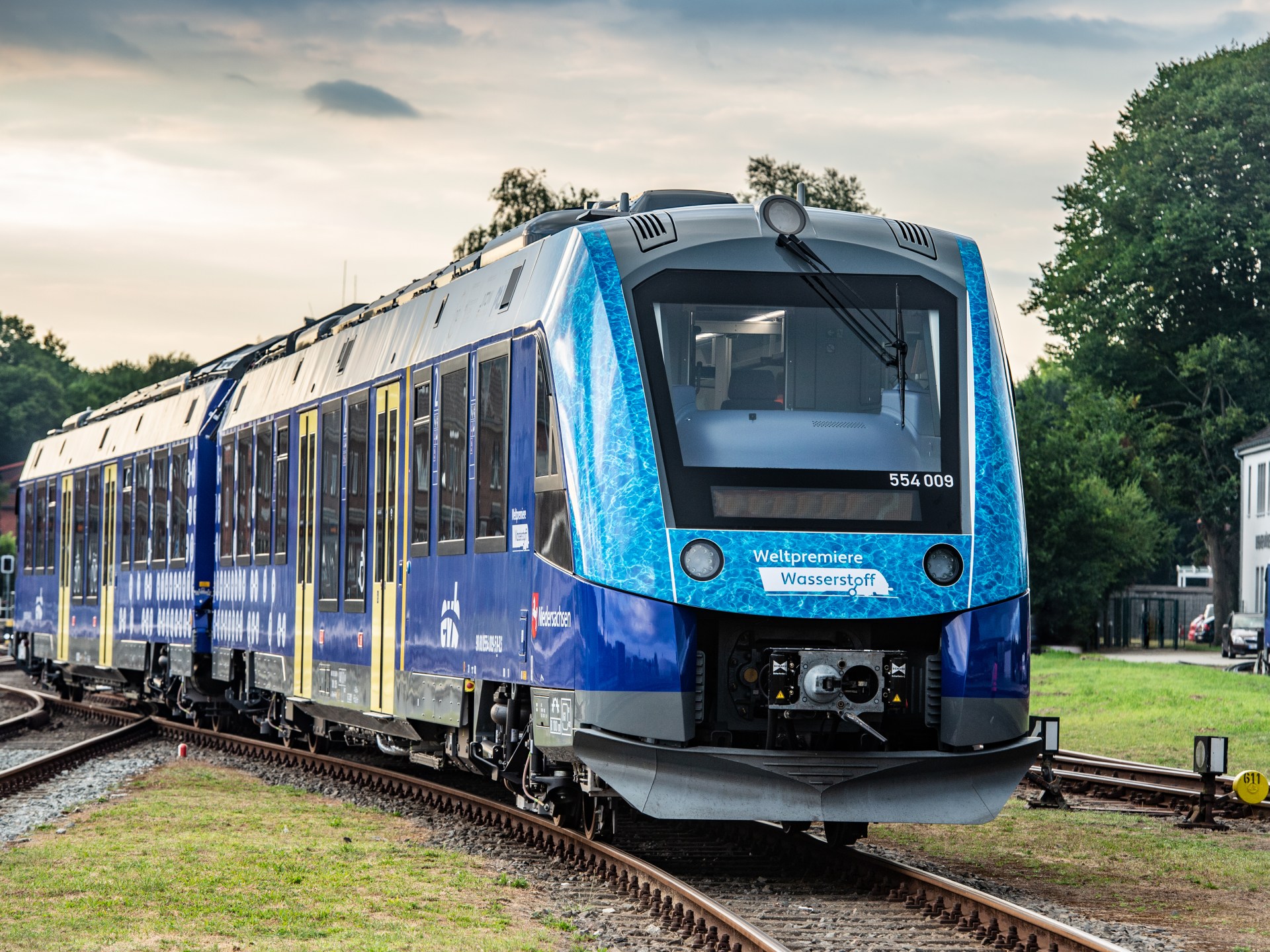 Germany inaugurates world’s first hydrogen-powered train fleet