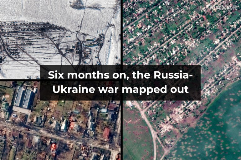 Six months on, the Russia- Ukraine war mapped out