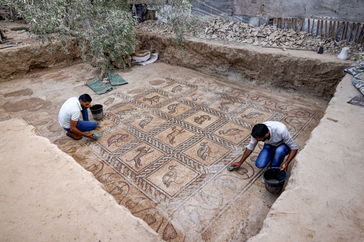 Gaza Byzantine mosaics