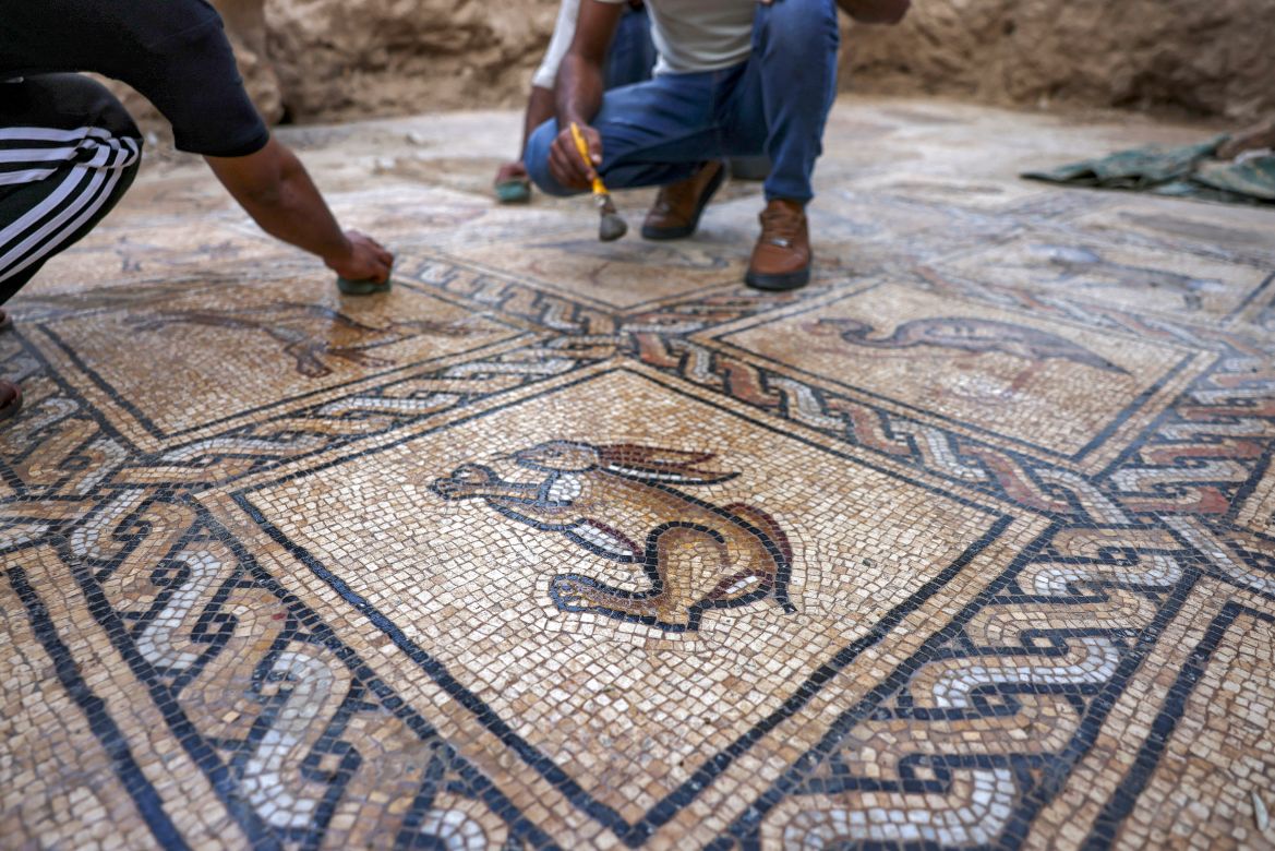 Gaza Byzantine mosaics