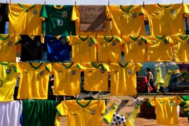 brazil yellow jersey