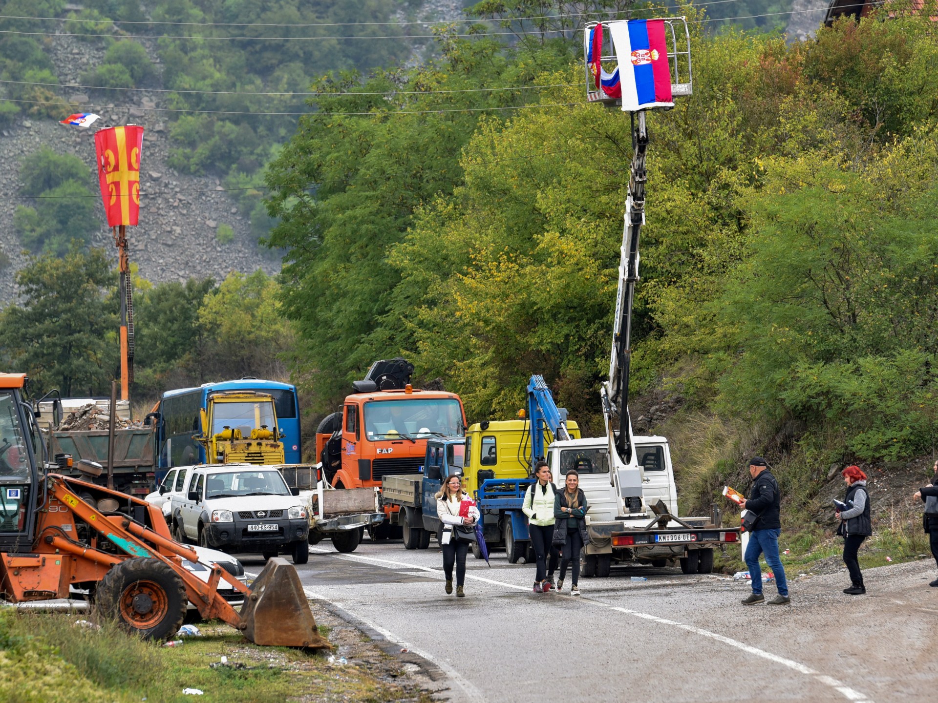 Serbia tangkap polisi Kosovo saat ketegangan meningkat |  Berita