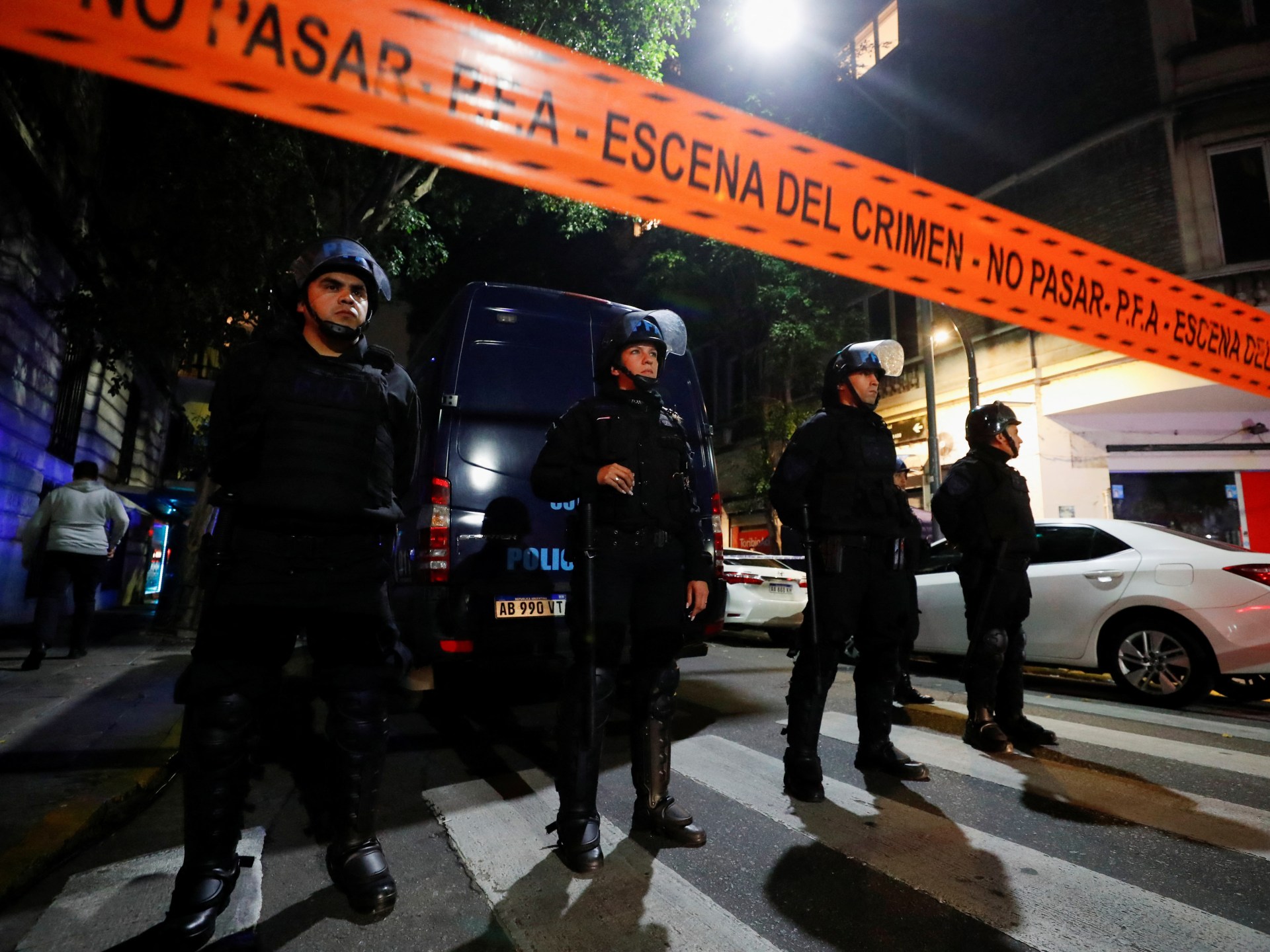 Man arrested for pointing gun at head of Argentina’s Kirchner