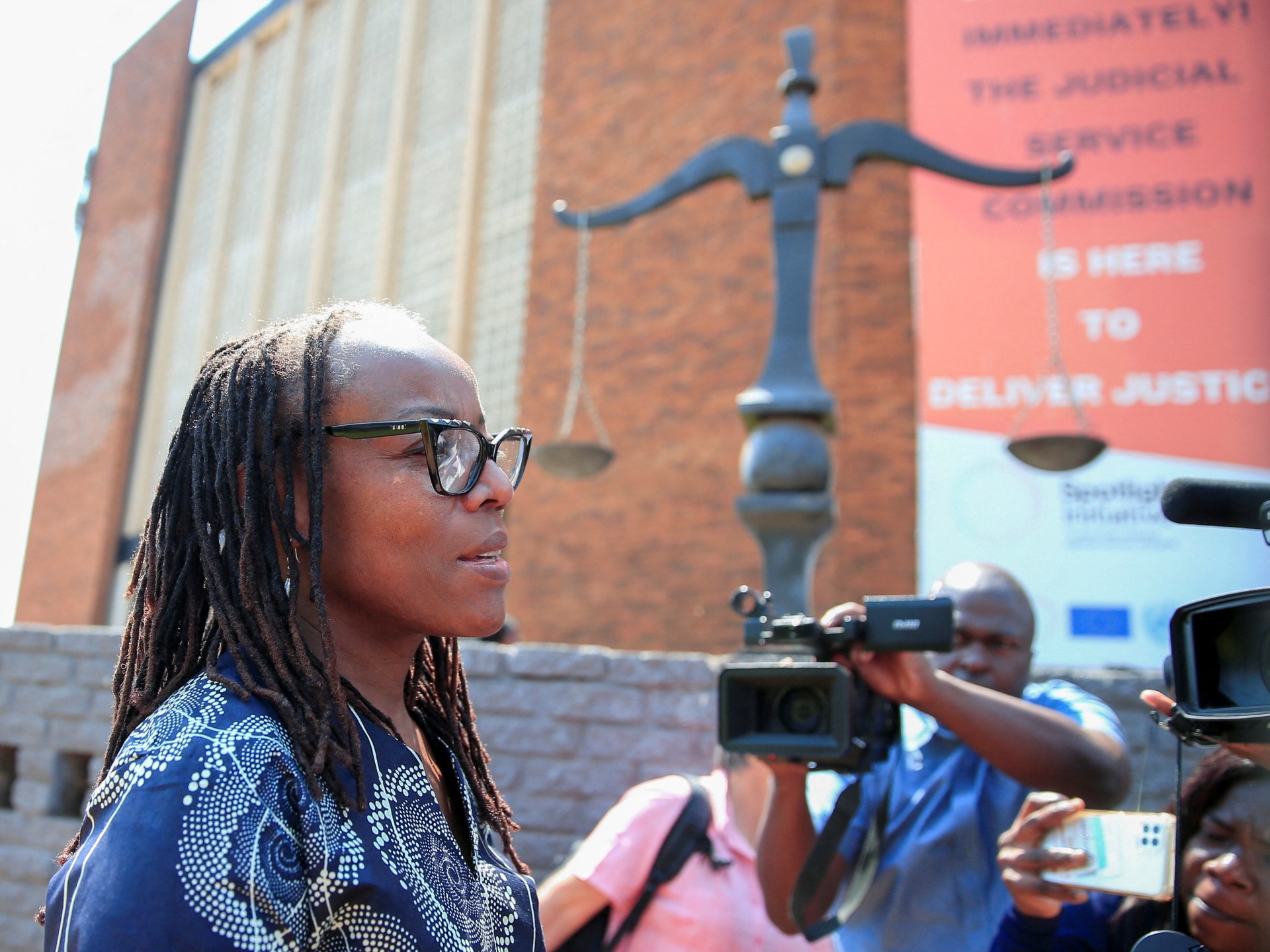 Zimbabwe court fines novelist Tsitsi Dangarembga over protest