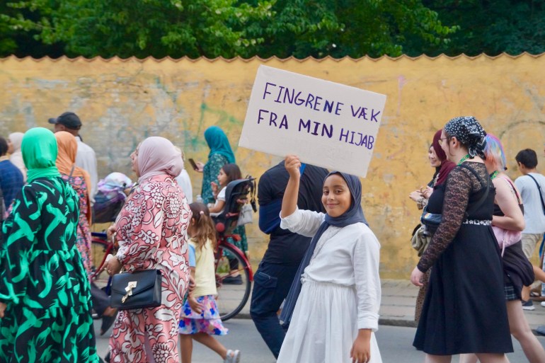 Hijab ban proposal sparks debate, protests in Denmark | Human Rights News