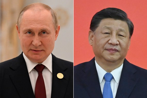 Thursday's meeting will mark the two leaders' second face-to-face talks this year following discussions at the Winter Olympics in Beijing in February [File: AP]
