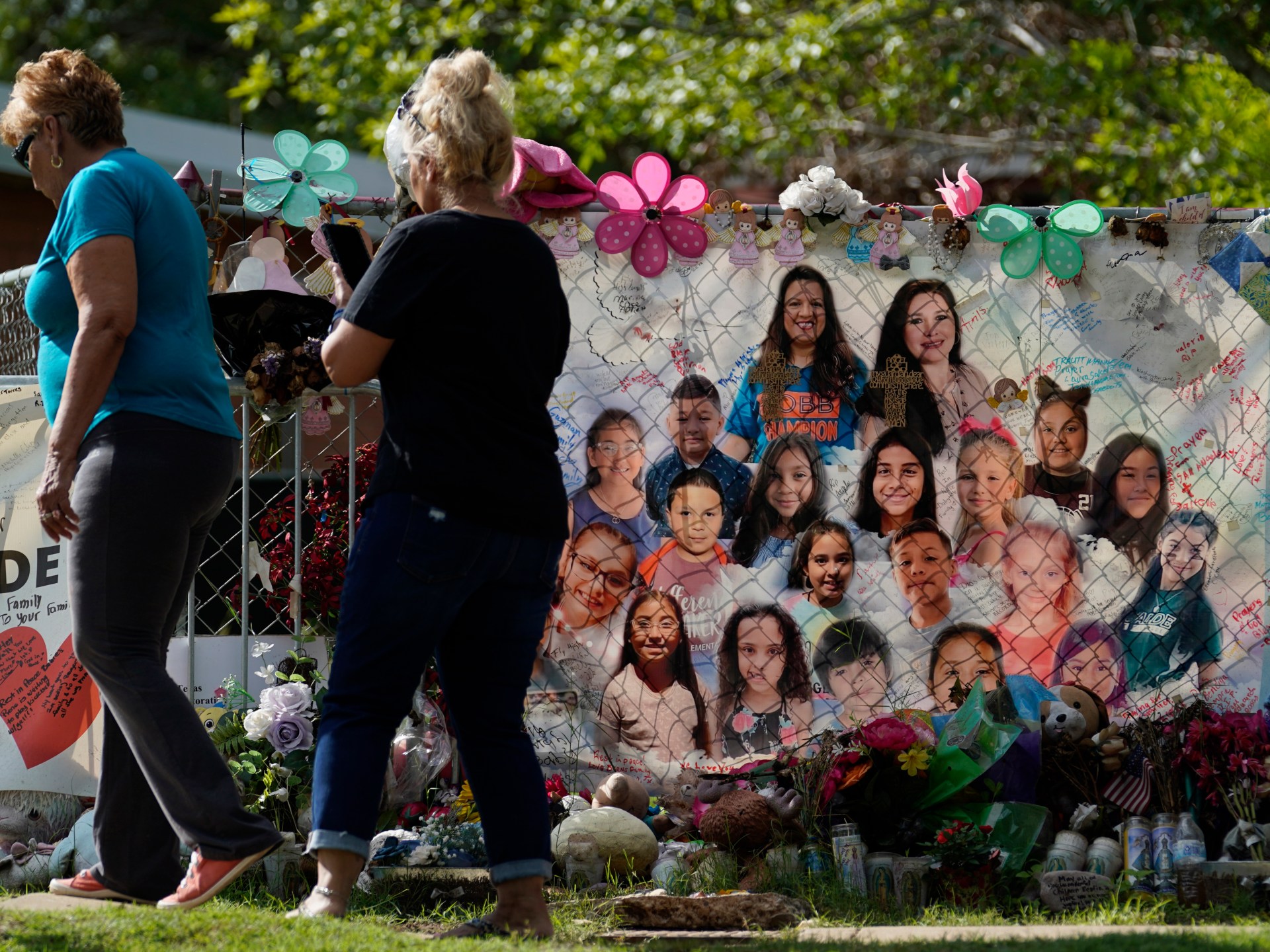 Uvalde school shooting victims seek $27bn in class-action lawsuit