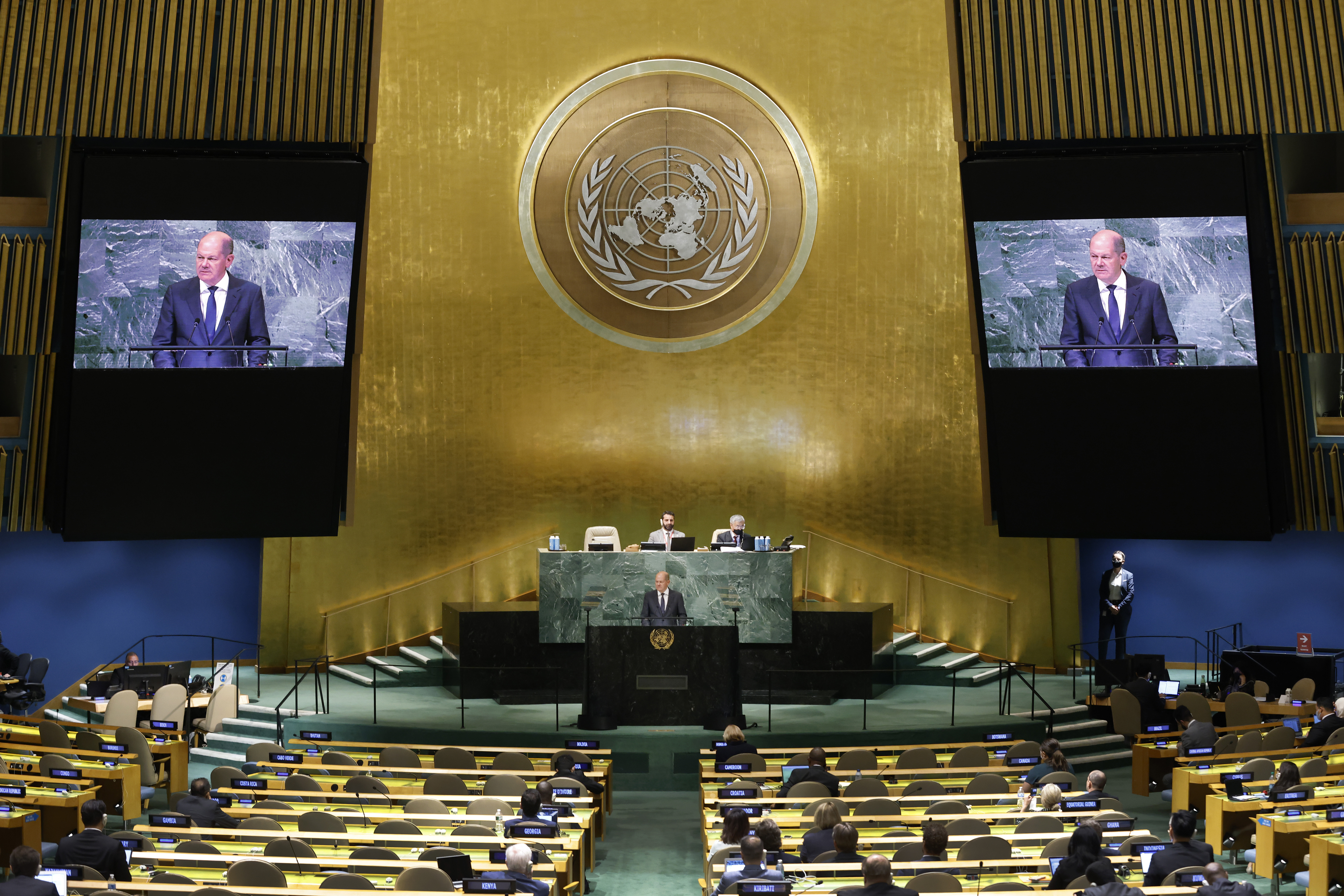 Страны оон 2017. Генеральная Ассамблея ООН. 77 Ассамблея ООН.