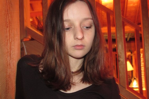 A photo of Ana at age 15.