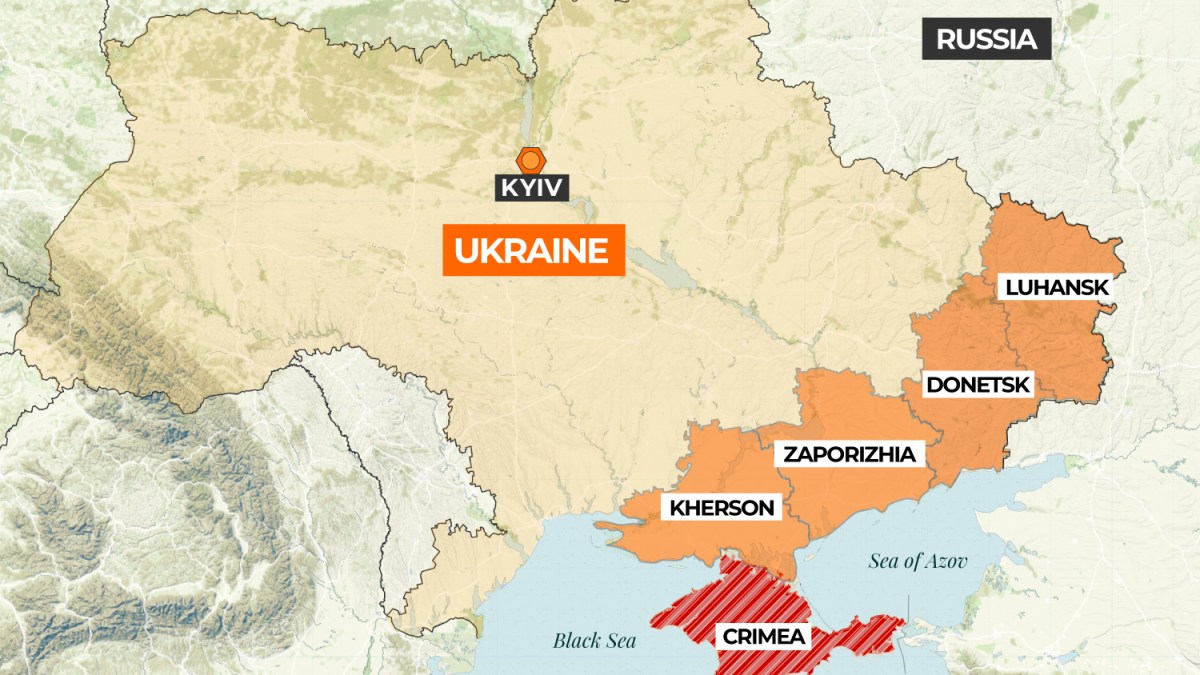 Mapping the Ukraine regions 'voting' on joining Russia | Russia-Ukraine war News | Al Jazeera