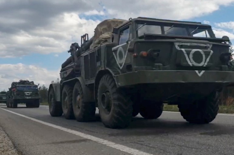 Russian army vehicles