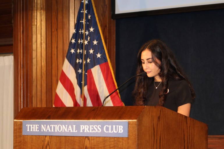 ‘We will bring justice’: US press club honours Shireen Abu Akleh