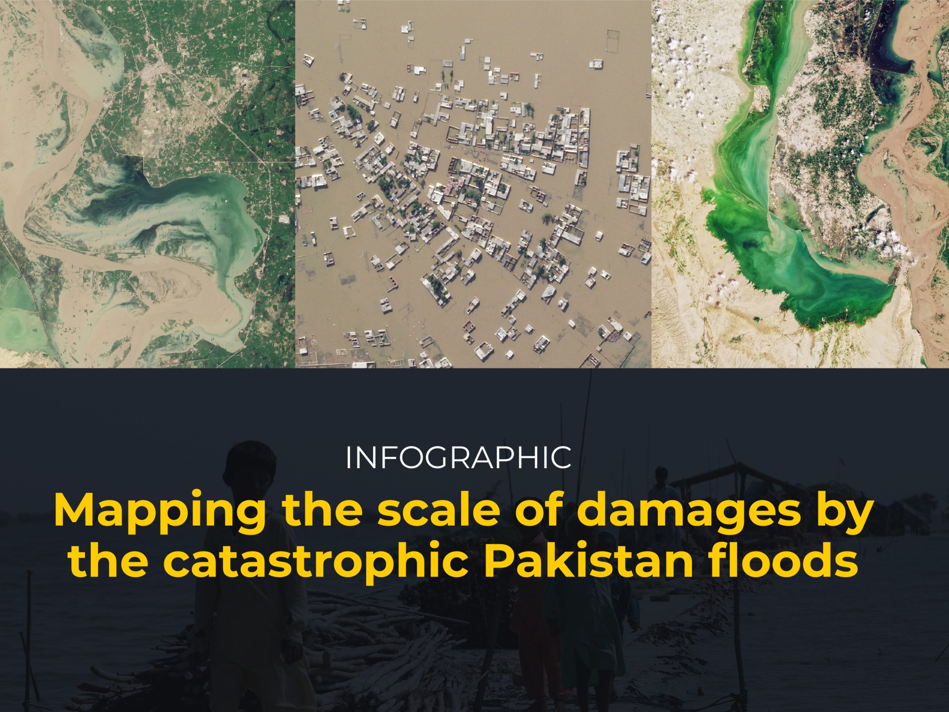 Mapping the scale of damage by the catastrophic Pakistan floods