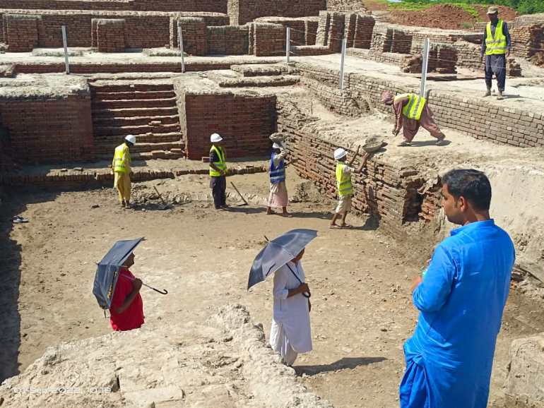 WhatsApp Image 2022 09 07 at 20.20.09 2 - Record rains in Pakistan damage Mohenjo Daro archaeological site | History News