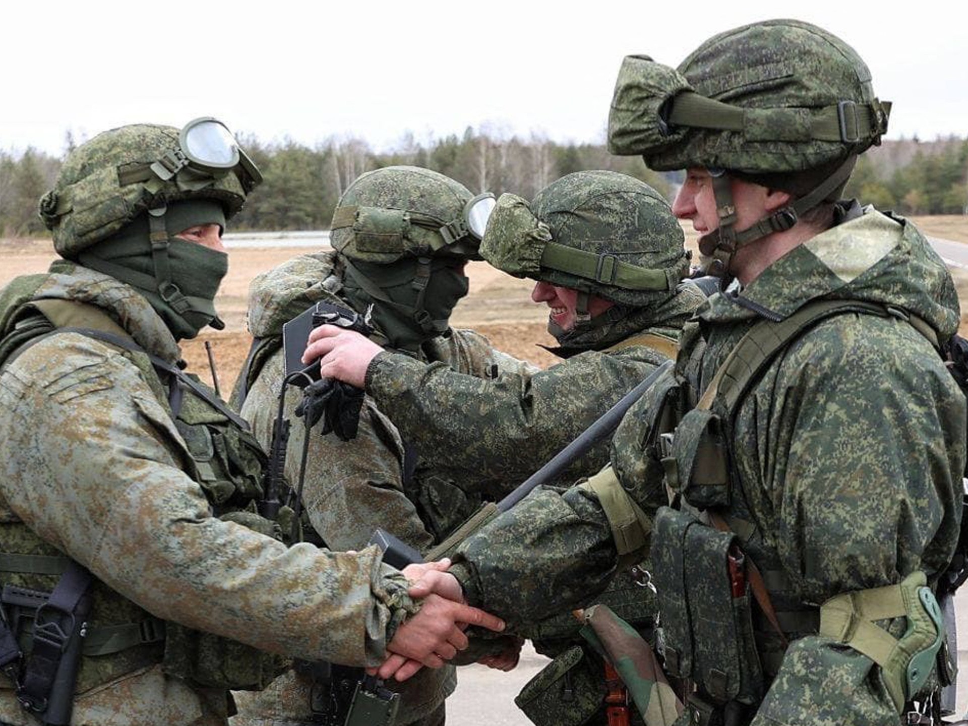 最初のロシアの兵士が合同軍のためにベラルーシに到着：ミンスク| 軍事ニュース