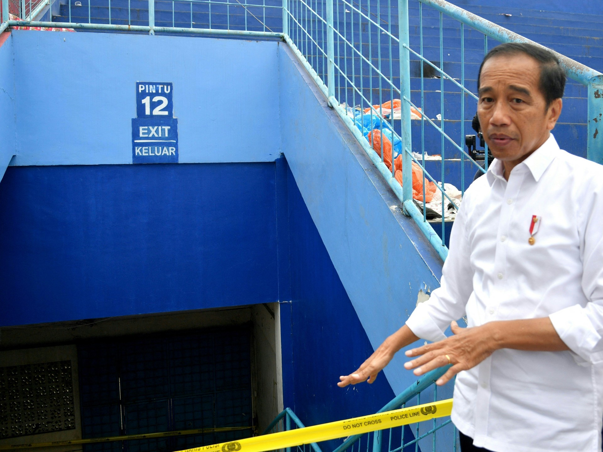 Presiden Indonesia mengatakan tidak ada sanksi FIFA setelah bencana stadion |  berita