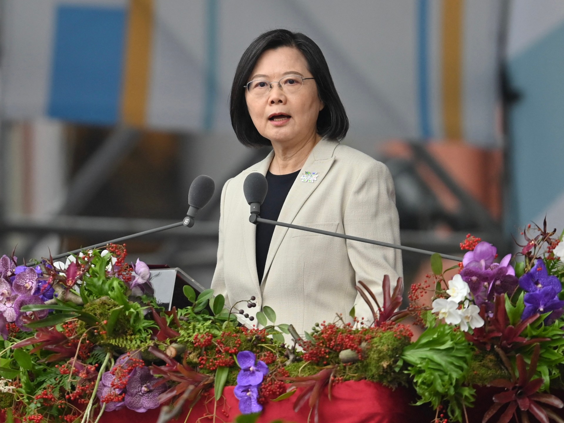 Taiwan president quits as celebration head after native election losses