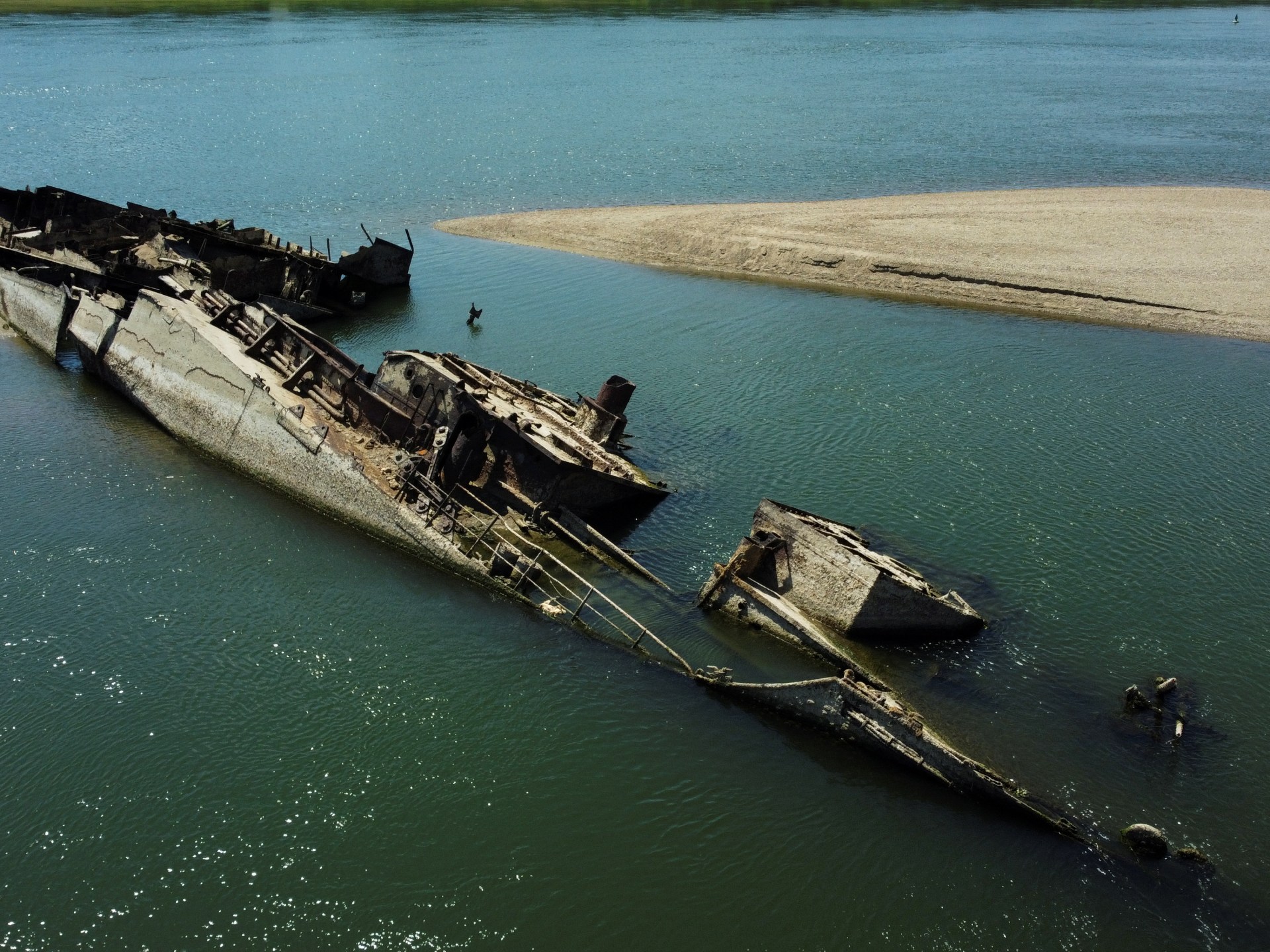 Climate artefacts: How Nazi warships resurfaced in the Danube | Climate