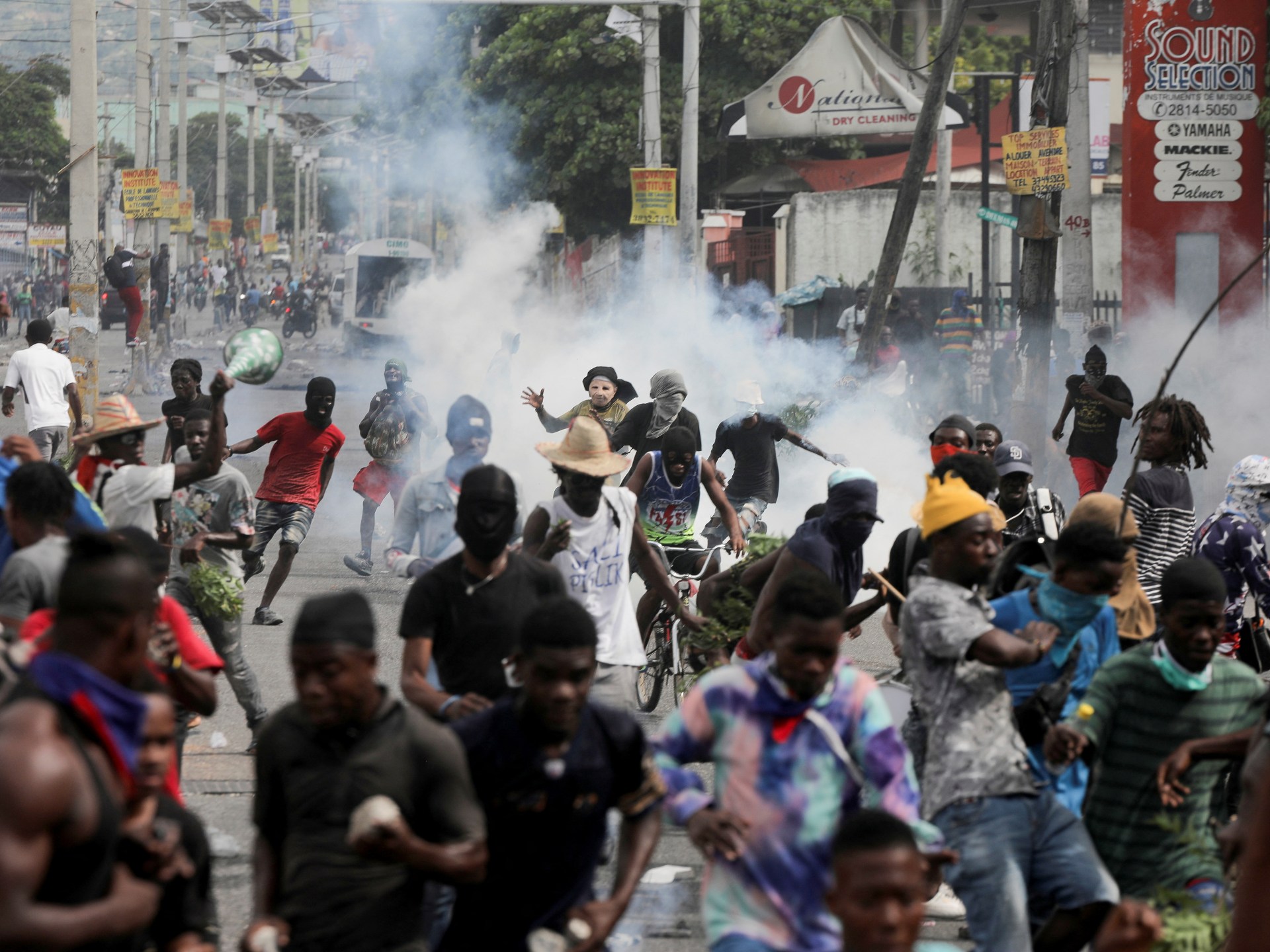 Haitians protest against government call for foreign forces | Protests News | Al Jazeera