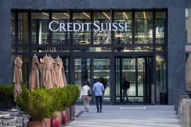 UBS swept up competitor Credit Suisse in a government-brokered rescue [File: Arnd Wiegmann/Reuters]