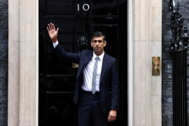 Britain's new Prime Minister Rishi Sunak