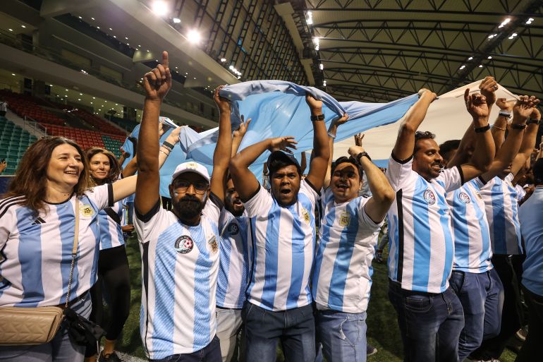 Argentina fans club Qatar