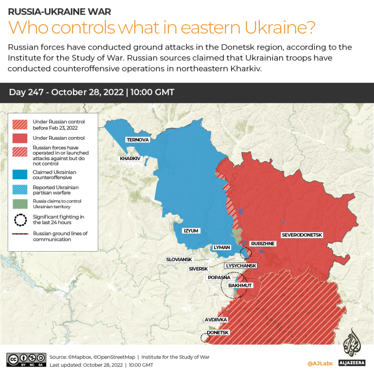 INTERACTIVE- WHO CONTROLS WHAT IN EASTERN UKRAINE 247