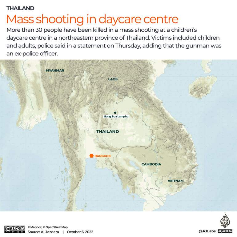 INTERACTIVE_Thailand Mass shooting Oct 6 2022