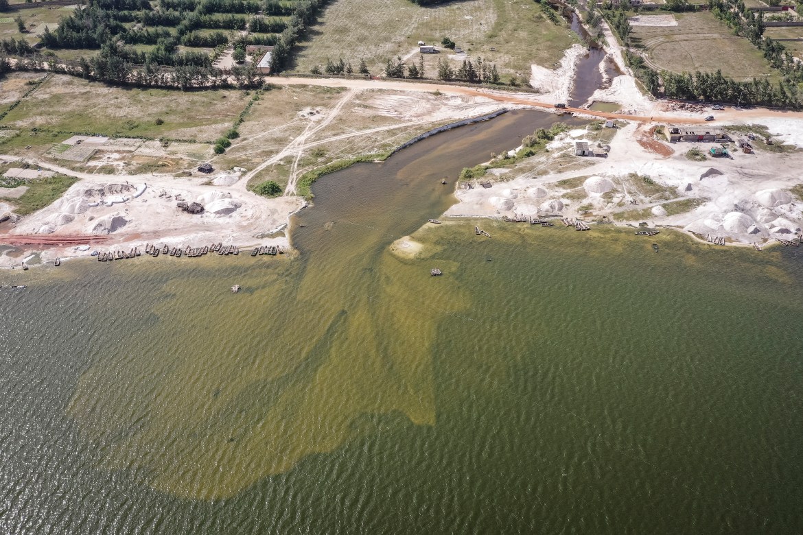Floods wash away salt and tourism at Senegal's 'Pink Lake'