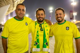 Laeth and friends Brazil fans
