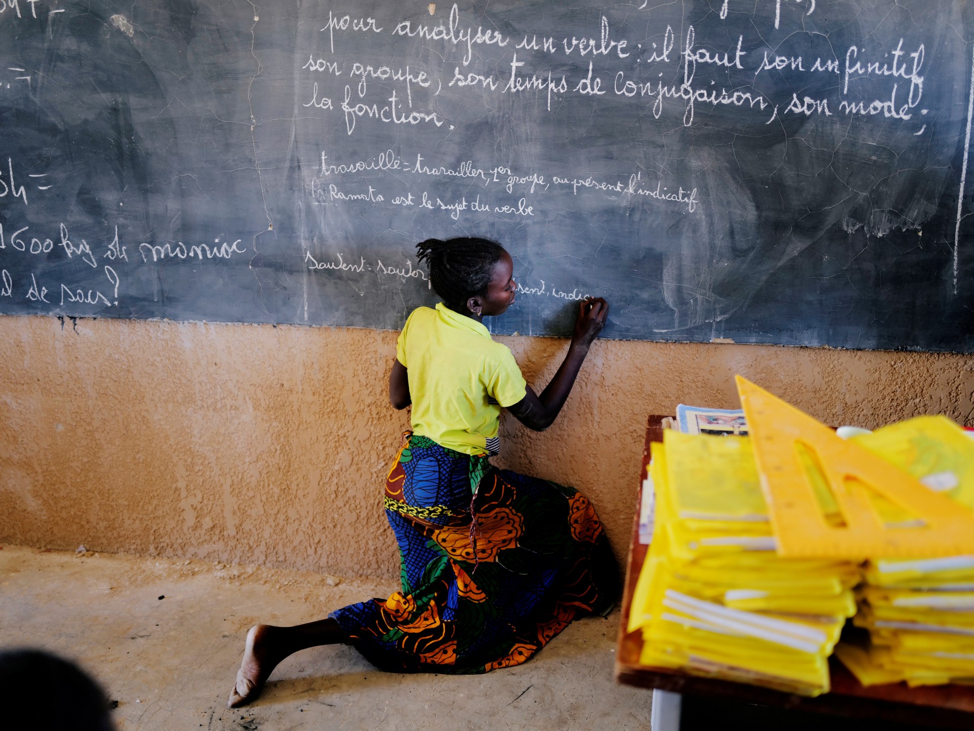 Burkina Faso schoolchildren pay double worth in ongoing battle