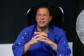 Former Pakistan's Prime Minister Imran Khan