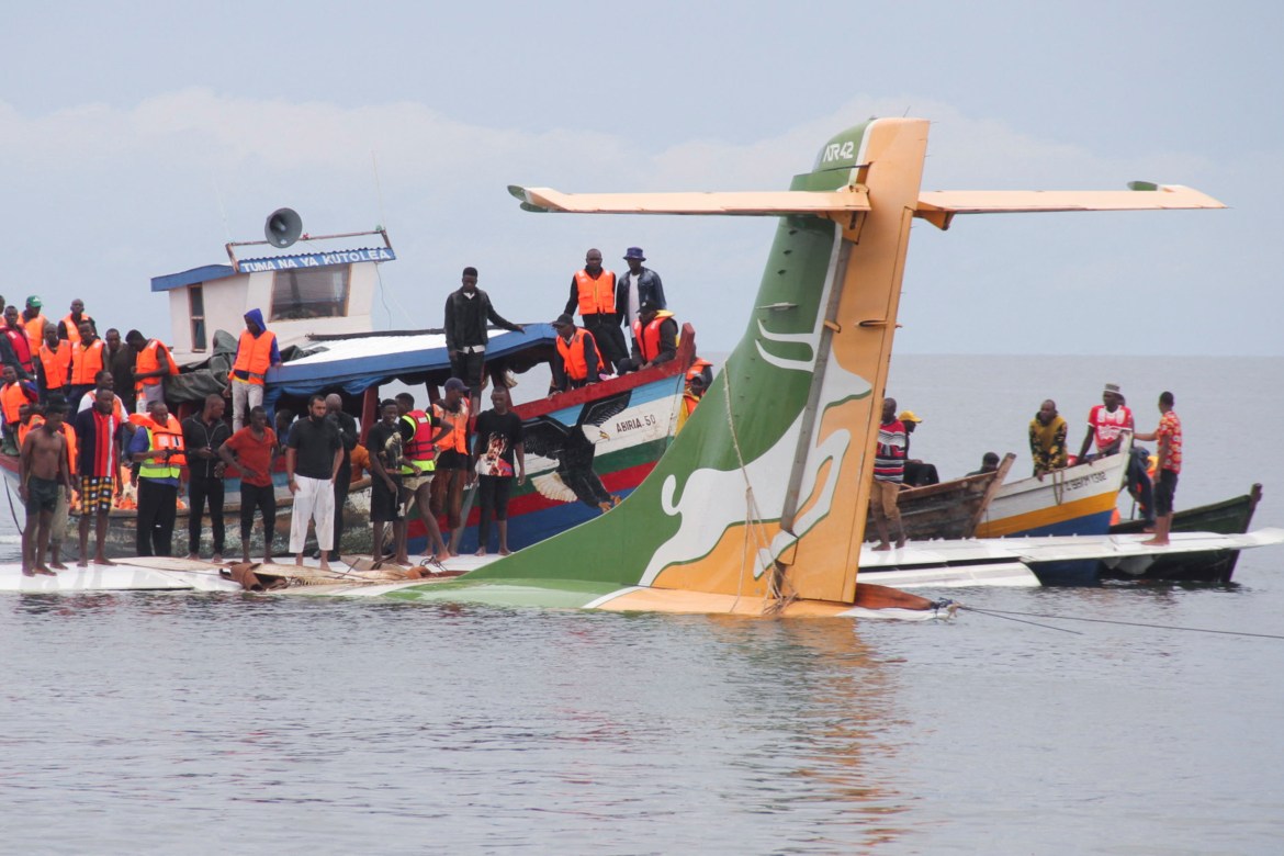 Tanzania Plane Crash Leaves 19 Dead