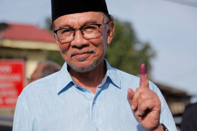 Malaysia's opposition leader Anwar Ibrahim.