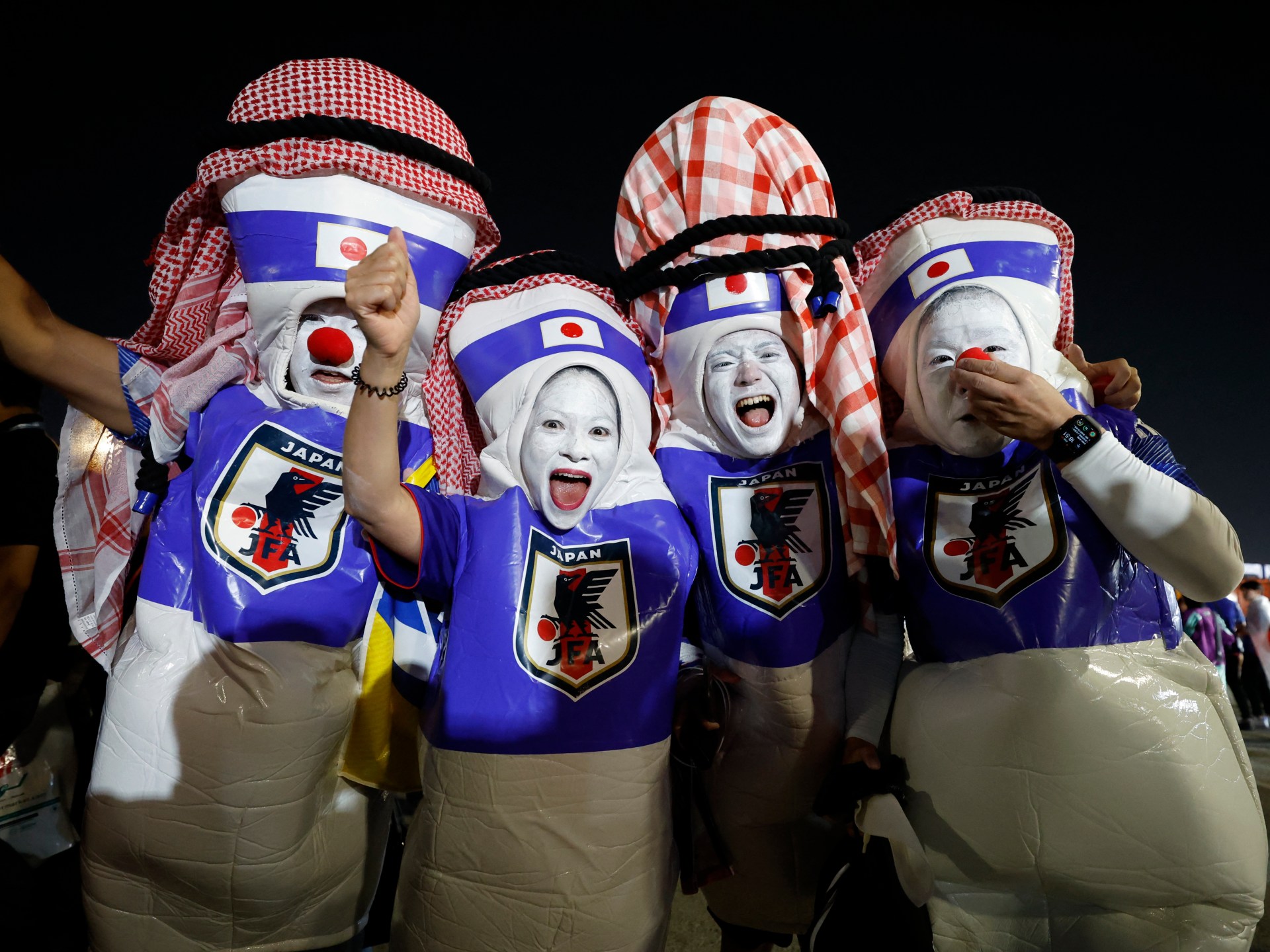Japan fans in joyous disbelief after Germany shocker at World Cup