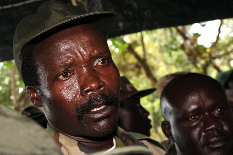 2006 file photo, the leader of the Lord's Resistance Army, Joseph Kony.
