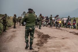 DRC troops