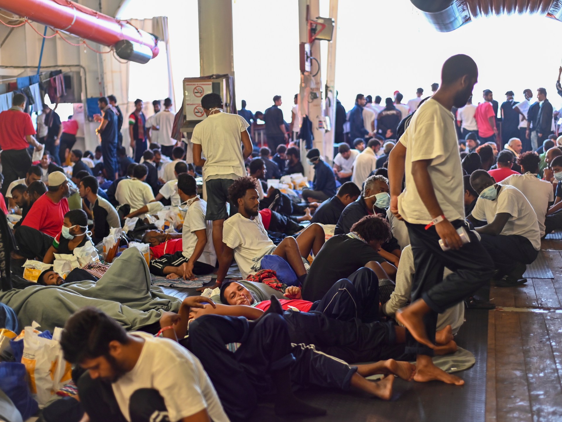 Norge insisterer på at Italia er ansvarlig for folk som sitter fast på NGO-skip |  Migrasjonsnyheter