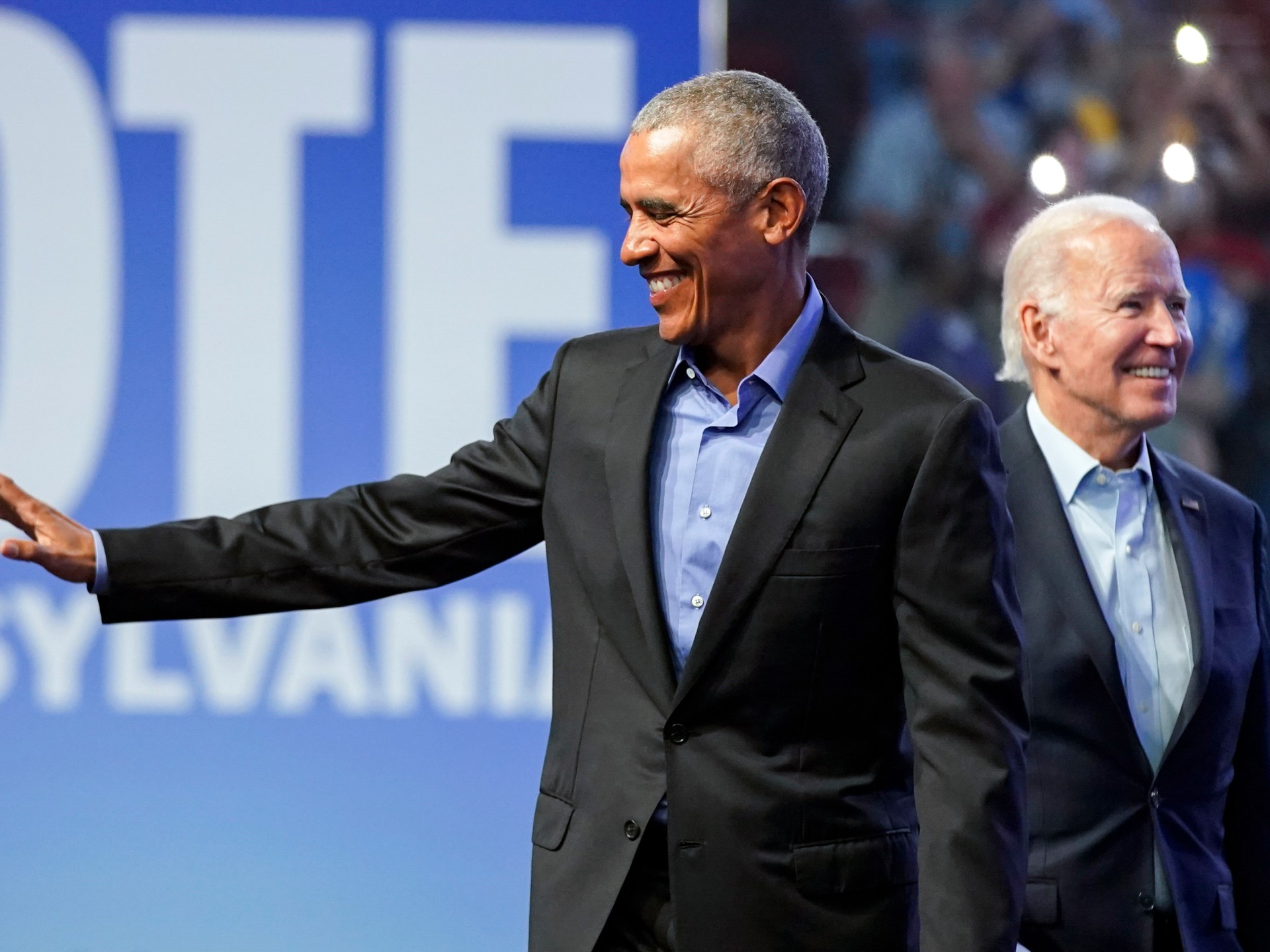 Biden, Obama, dan Trump berkumpul di Pennsylvania menjelang pemilihan paruh waktu |  Berita