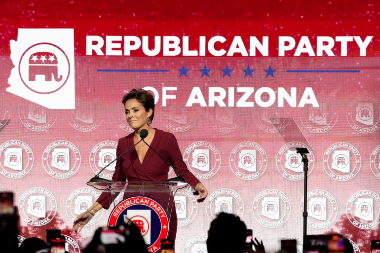 Kari Lake, Arizona Republican candidate for governor