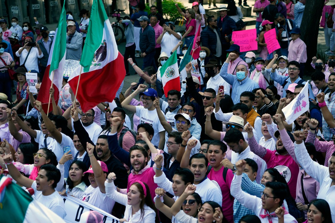 Mexico Protest Election Authority