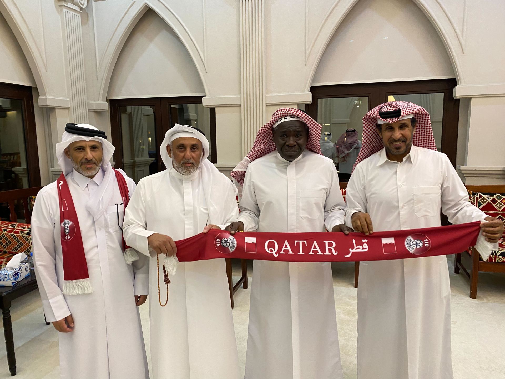 Reflecting on a modern Qatar during a World Cup game with friends | Qatar World Cup 2022