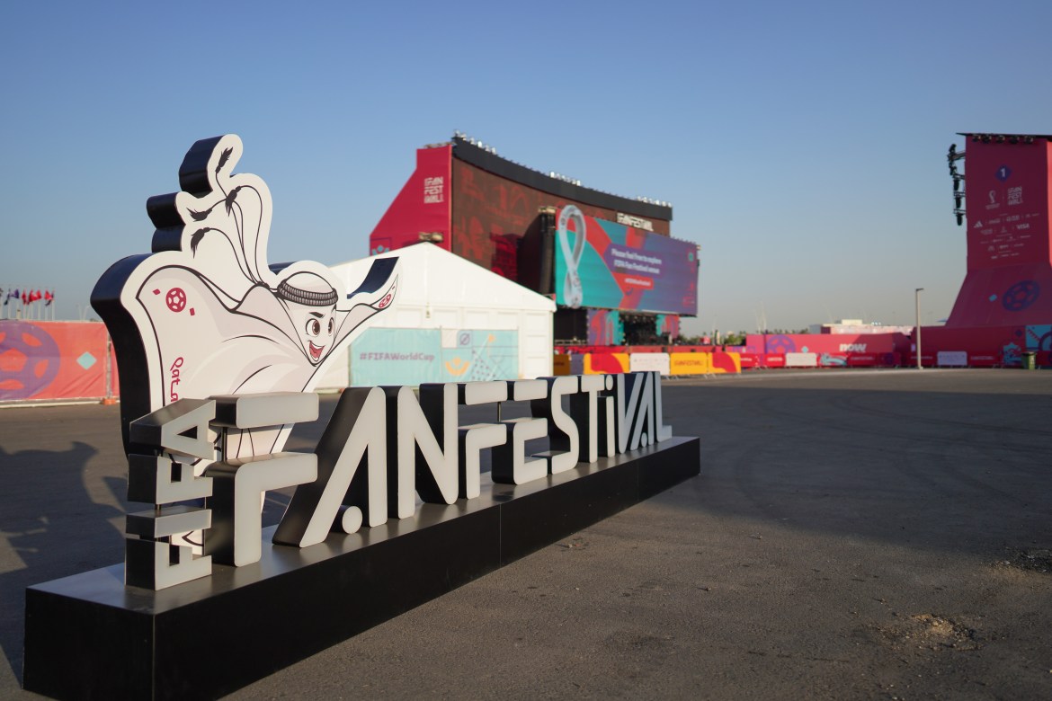 FIFA Fan Festival, Doha, Qatar.