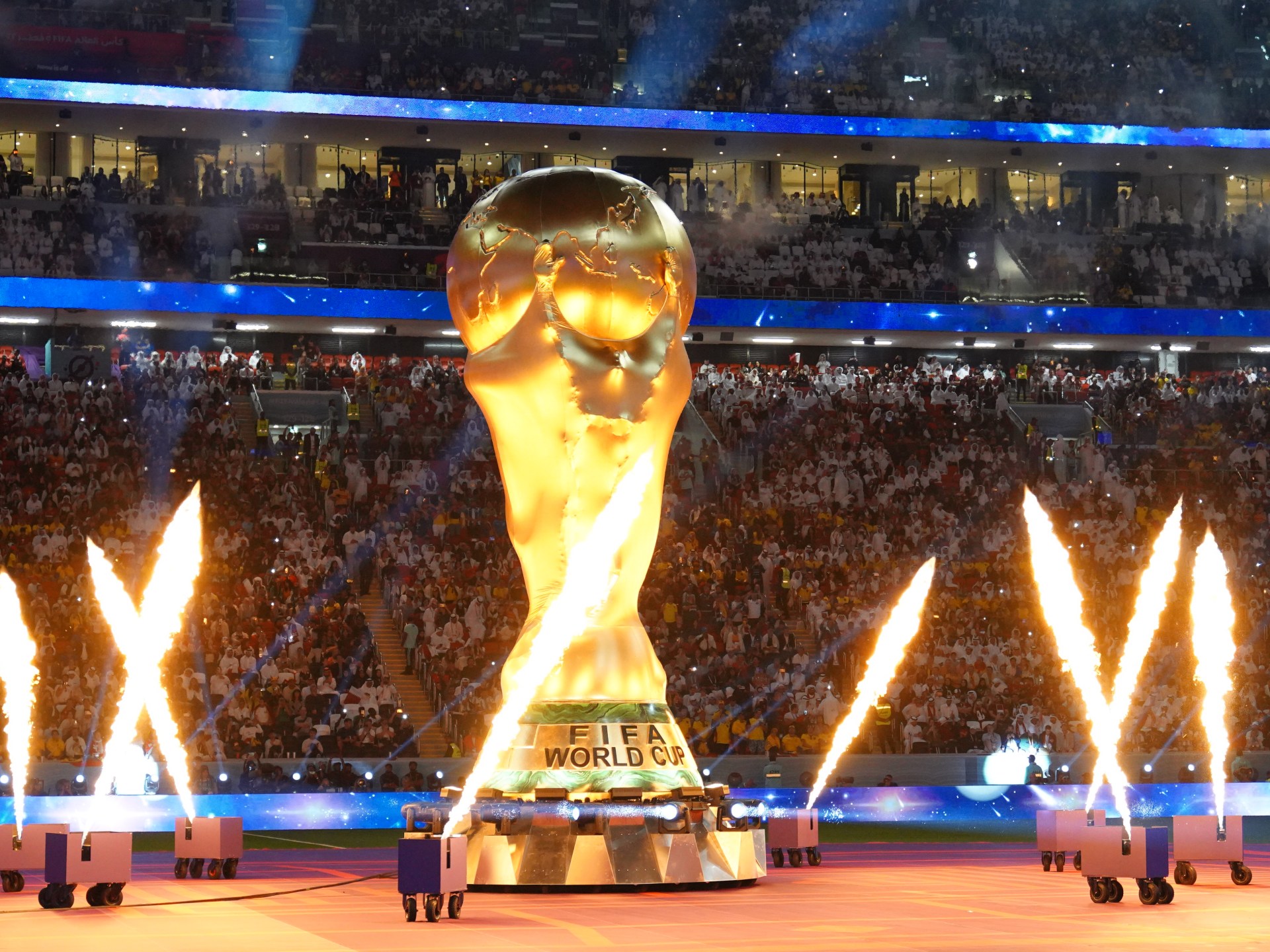BBC relegates World Cup opening ceremony to on-line protection
