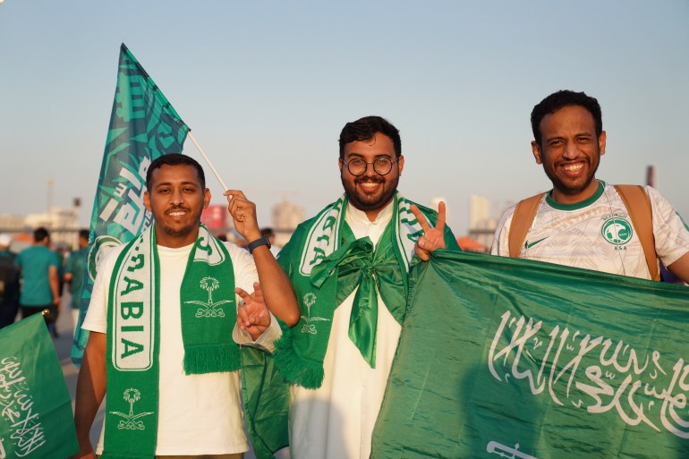 Saudi fans
