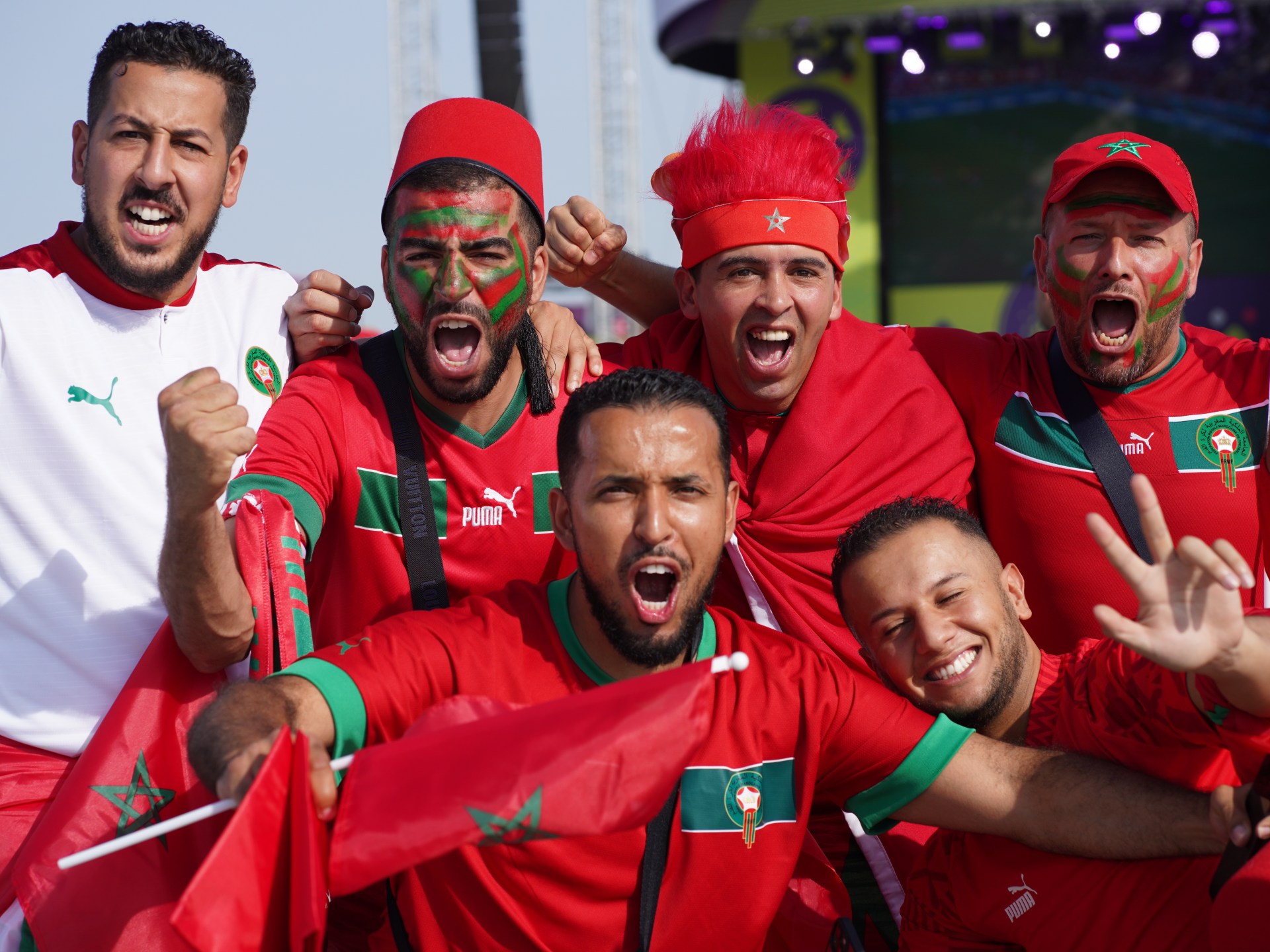 ‘This is a dream’: Morocco fans ecstatic after Belgium win