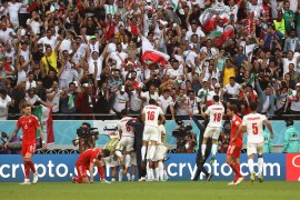 Iran dominated Wales in their World Cup match on Friday, but needed some late, late goals to get the win [Showkat Shafi/Al Jazeera]